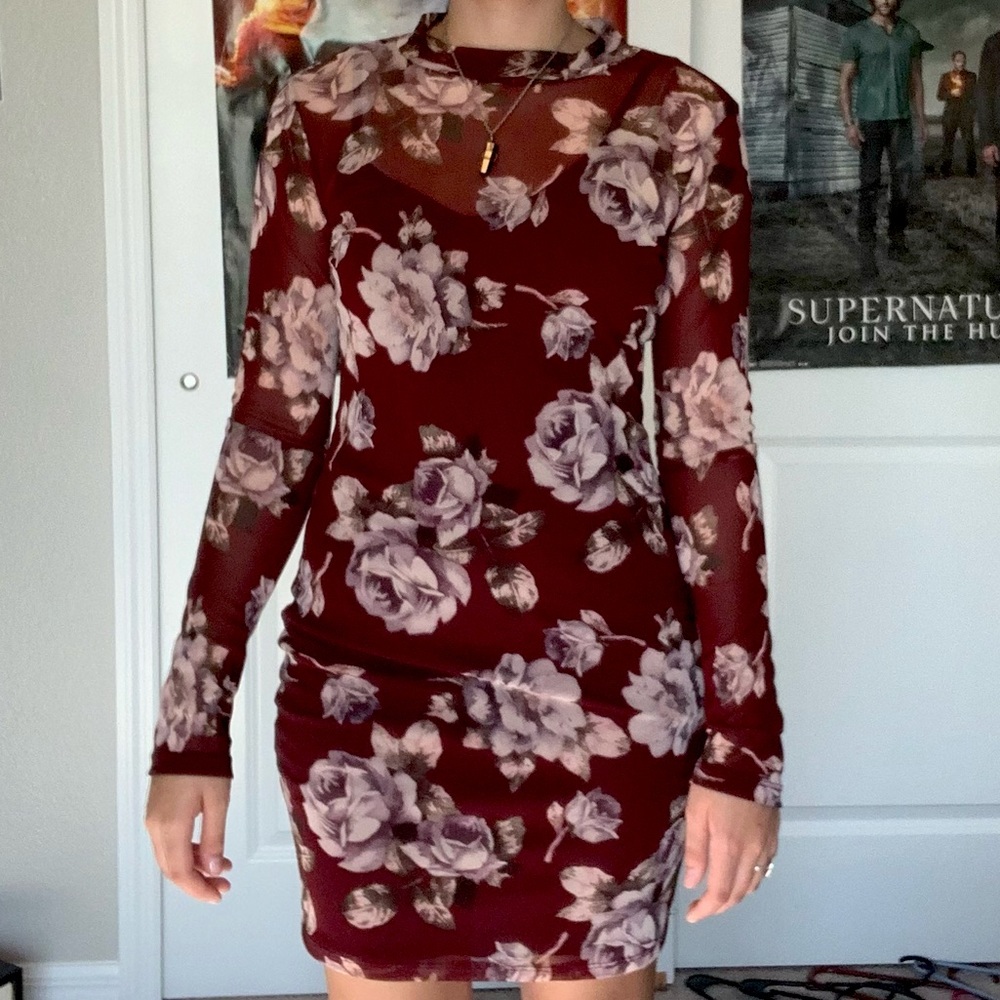 Windsor long sleeve dress